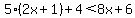 5%282x%2B1%29%2B4%3C8x%2B6