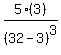 5%283%29%2F%2832-3%29%5E3