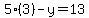 5%283%29-y=13