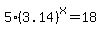 5%283.14%29%5Ex=18