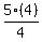 5%284%29%2F4