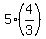 5%284%2F3%29