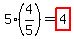 5%284%2F5%29=highlight%284%29