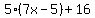 5%287x-5%29%2B16