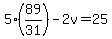 5%2889%2F31%29-2v=25
