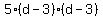 5%28d-3%29%28d-3%29
