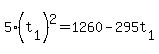 5%28t%5B1%5D%29%5E2+=+1260+-+295t%5B1%5D