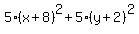 5%28x%2B8%29%5E2%2B5%28y%2B2%29%5E2