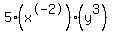 5%28x%5E-2%29%28y%5E3%29