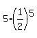 5%2A%281%2F2%29%5E5