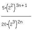 5%2A%282%5E2%29%5E%283n%2B1%29%2F%2820%2A%282%5E3%29%5E%282n%29%29