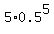5%2A0.5%5E5