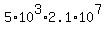 5%2A10%5E3%2A2.1%2A10%5E7