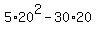 5%2A20%5E2+-30%2A20