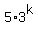 5%2A3%5Ek+