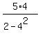 5%2A4%2F%282-4%5E2%29