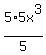 5%2A5x%5E3%2F5