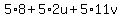 5%2A8%2B5%2A2u%2B5%2A11v