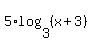 5%2Alog%283%2C%28x%2B3%29%29