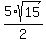 5%2Asqrt%2815%29%2F2