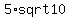5%2Asqrt10