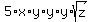 5%2Ax%2Ay%2Ay%2Ay%2Asqrt%28z%29