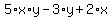 5%2Ax%2Ay-3%2Ay%2B2%2Ax