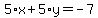 5%2Ax%2B5%2Ay=-7