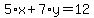 5%2Ax%2B7%2Ay=12