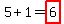 5%2B1=highlight%286%29