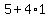 5%2B4%2A1