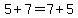 5%2B7+=+7%2B5