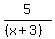 5%2F%28%28x%2B3%29%29
