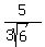 5%2F%283sqrt%286%29%29