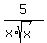 5%2F%28x%2Asqrt%28x%29%29