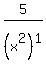 5%2F%28x%5E2%29%5E1