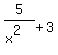 5%2F%28x%5E2%29+%2B+3