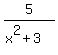 5%2F%28x%5E2%2B3%29