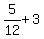 5%2F12+%2B+3