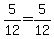5%2F12+=+5%2F12