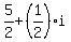 5%2F2%2B%281%2F2%29i