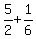 5%2F2%2B1%2F6