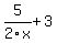 5%2F2x%2B3