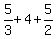 5%2F3+%2B+4+%2B+5%2F2