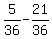 5%2F36-21%2F36
