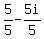 5%2F5+-+5i%2F5