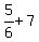 5%2F6+%2B7