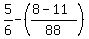 5%2F6-%28%288-11%29%2F88%29