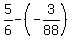 5%2F6-%28-3%2F88%29