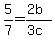 5%2F7=%282b%29%2F%283c%29